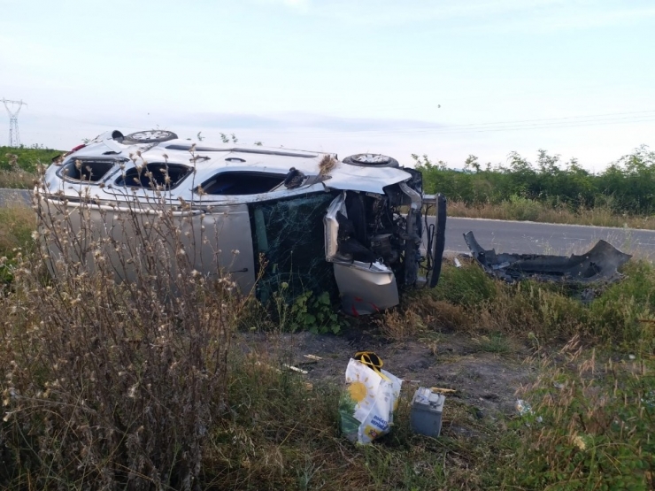 Tekirdağ’da Trafik Kazası: 3 Yaralı