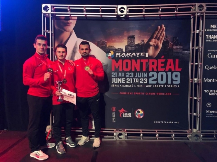 Milli Karateciler Kanada’da 9 Madalya Kazandı