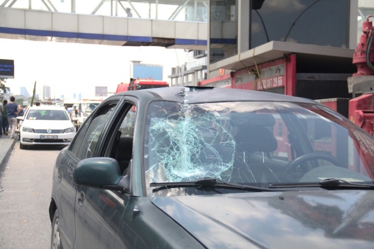 Başkent’te Üst Geçit Kazası: 1 Yaralı