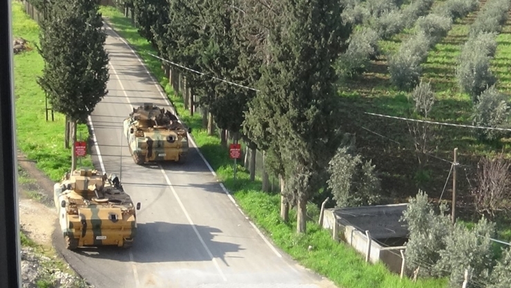 Sınır Birliklerine Tank Sevkiyatı