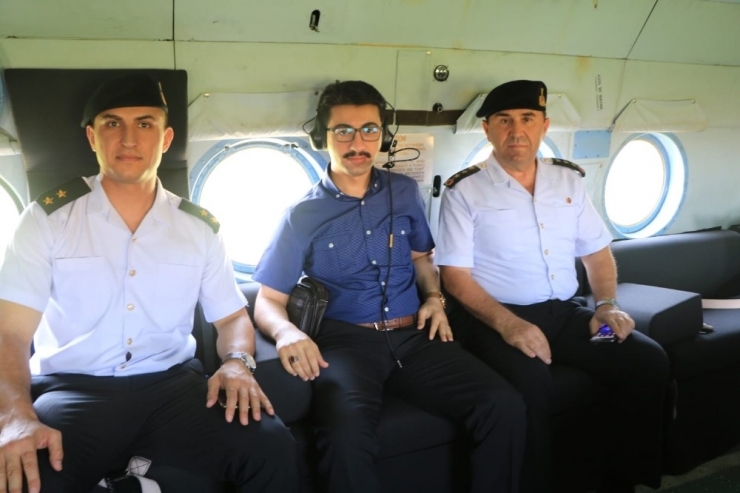 Jandarma Trafiği Havadan Denetledi