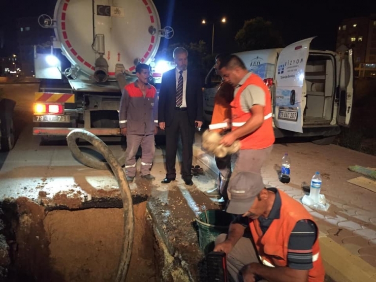 Başkan Yardımcısı Tohumcu’dan Gece Denetimi