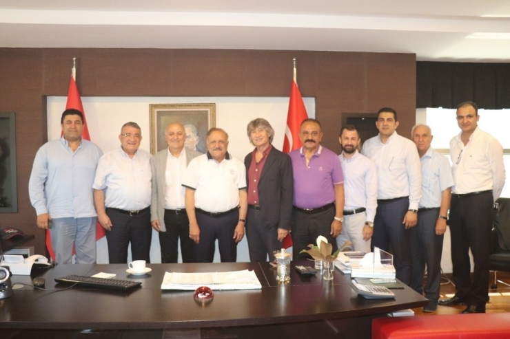 Mtso Yönetiminden Arbel’e Tebrik Ziyareti