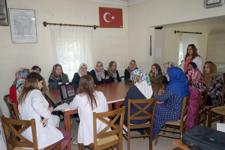 Kaçem Kursiyerlerine ’Kanser Ve Erken Teşhis’ Eğitimi Verildi