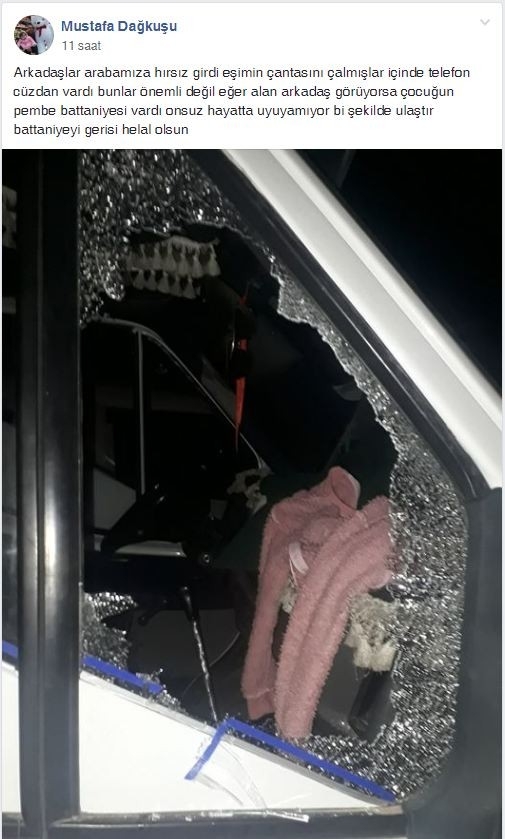 Hırsıza İlginç Çağrı: “Battaniyeyi Getir Gerisi Helal Olsun”