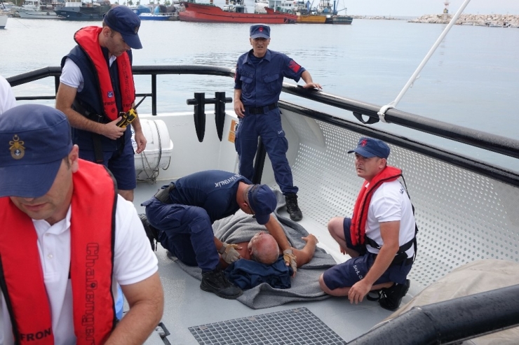 Sahil Güvenlikten Hayat Kurtaran Operasyon