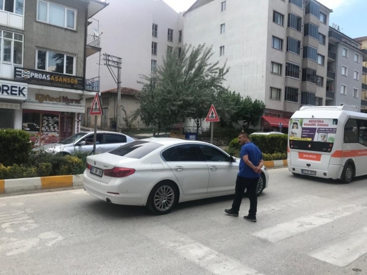 Bozüyük’te Yaya Geçidi Uygulaması Yapıldı