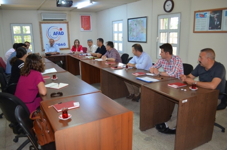 Afad İlçe Koordinasyon Oplantısı