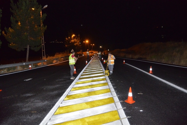 Mardinkapı-bağıvar Köprüsü Hattında Asfalt Çalışmaları Tamamlandı