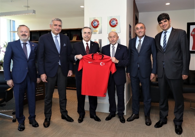 Mustafa Cengiz’den Tff Başkanı Nihat Özdemir’e Ziyaret