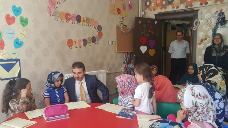 Vali Yardımcısı Pala’dan Kur’an Kurslarına Ziyaret