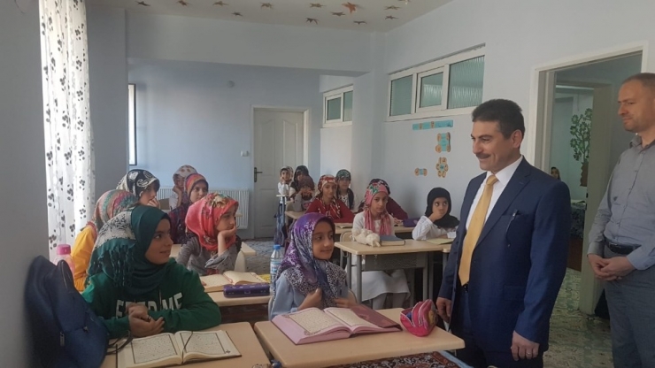 Vali Yardımcısı Pala’dan Kur’an Kurslarına Ziyaret