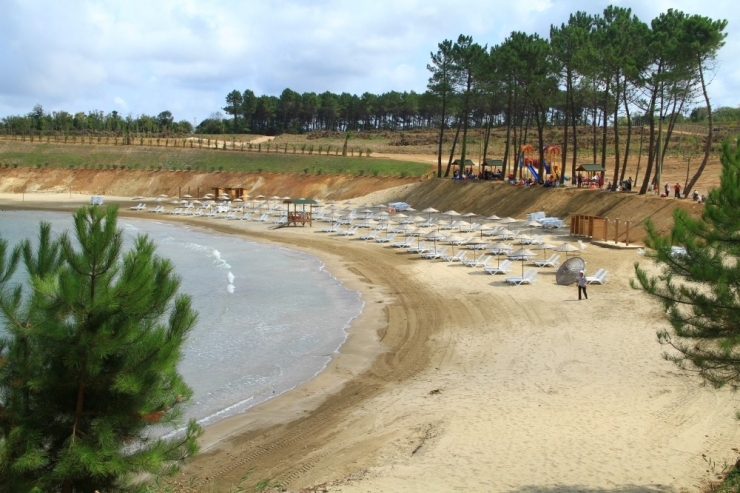 Kocaeli’nin Bir Plajına Da Ha ‘Mavi Bayrak’