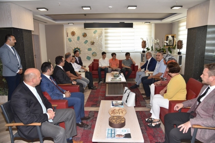 Başkan Ergün Mabem’in Gururlarını Ağırladı