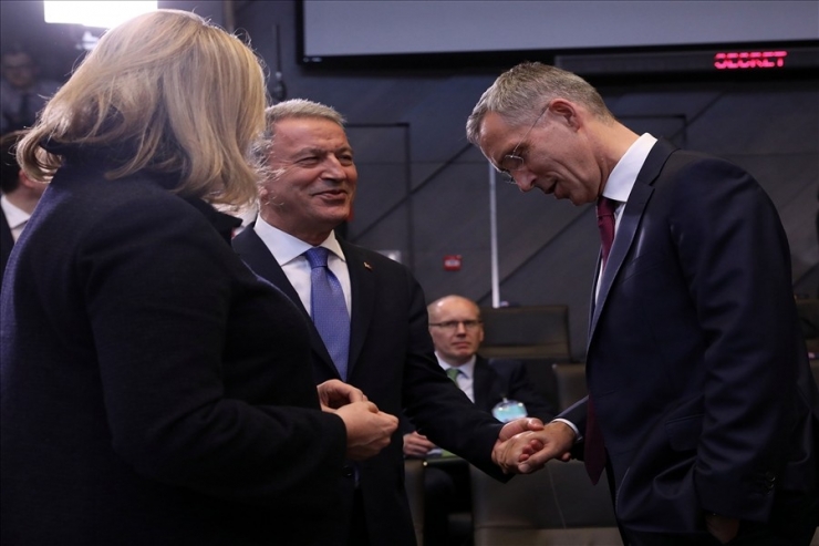 Bakan Akar Nato Inf Oturumu’na Katıldı