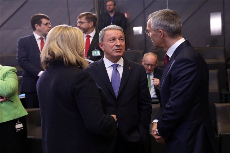 Bakan Akar Nato Inf Oturumu’na Katıldı