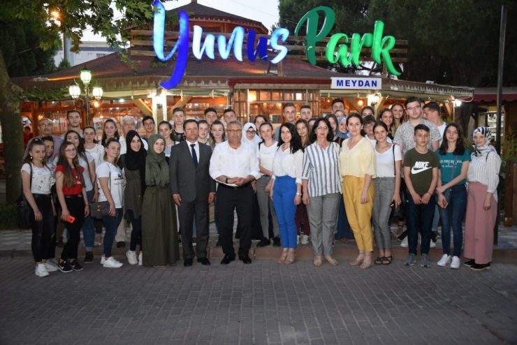 Başkan Çerçi Makedon Öğrencileri Ağırladı