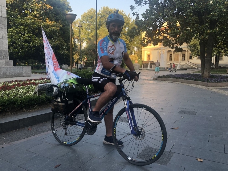 “Her Pedal Bir Umut” Diyerek Türkiye’yi Geziyor