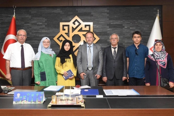 Başkan Orkan, Lgs Şampiyonu Dağ’ı Makamında Ağırladı