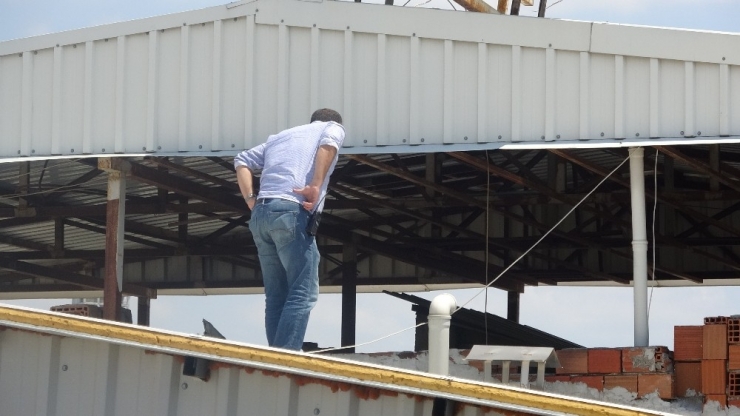 "Çekirge" Çatıdan Çatıya Sıçradı Ama Polisten Kaçamadı