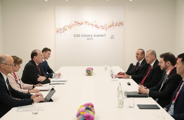 Cumhurbaşkanı Erdoğan, Dünya Bankası Başkanı Malpass’ı Kabul Etti