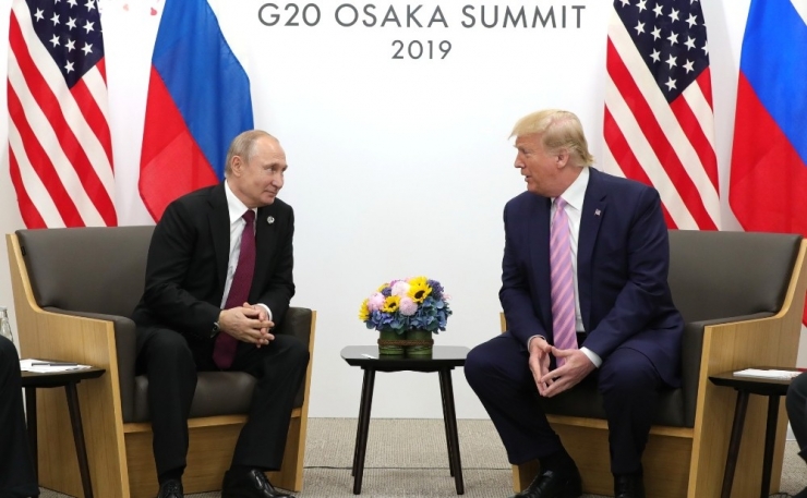 Putin Ve Trump Bir Araya Geldi