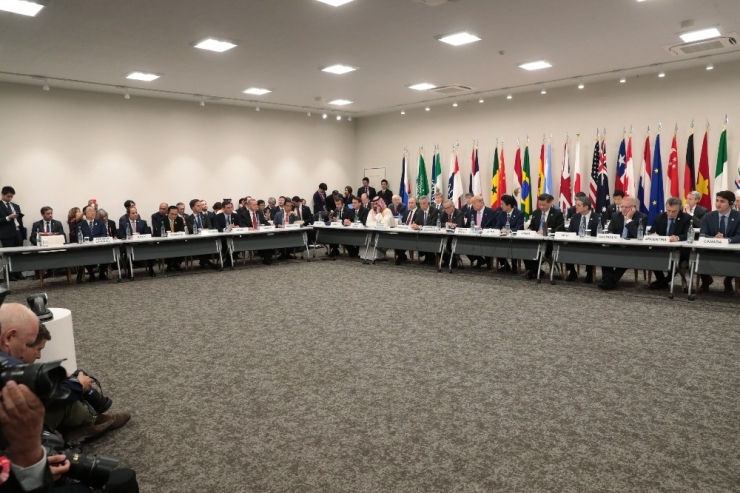 G20 Liderleri Dijital Ekonomi Oturumunda Buluştu