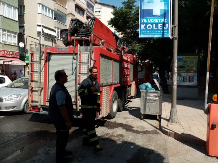 Antakya Öğretmenevi’nde Korkutan Yangın