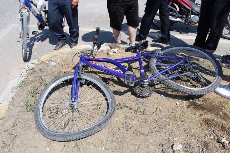 Kamyonetin Çarptığı Bisikletli Çocuk Ağır Yaralandı