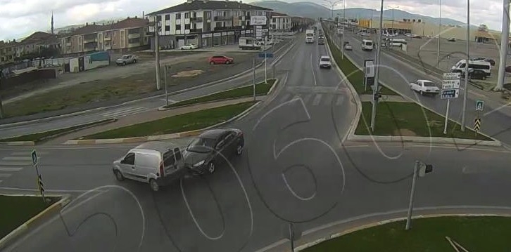 Kazalar Kgys Kameralarınca Görüntülendi