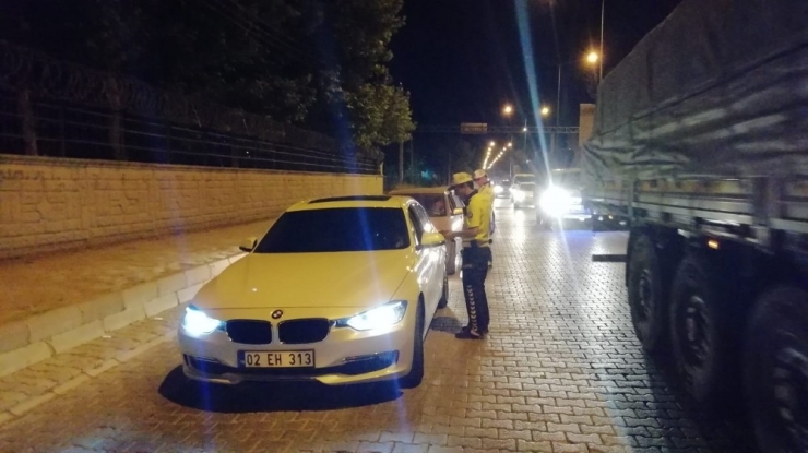 Bölge Trafik Ekipleri Alkol Uygulaması Yaptı