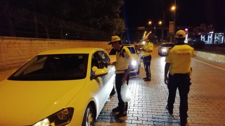 Bölge Trafik Ekipleri Alkol Uygulaması Yaptı