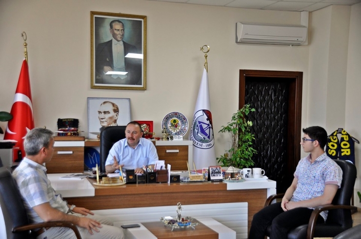 Başkan Sever Lgs Türkiye Birincisini Tebrik Etti