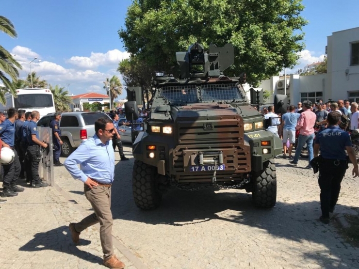 Bozcaada Cinayetinin Zanlılarına Linç Girişimi