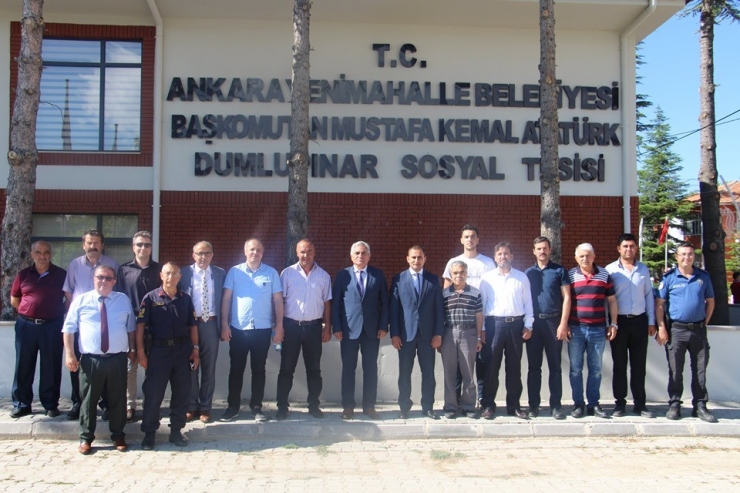 Dumlupınar’da Kent Konseyi Çalışma Yönergesi Toplantısı