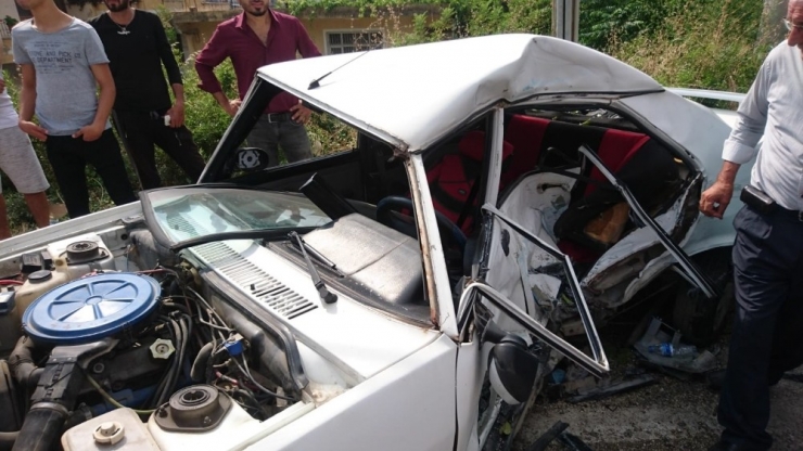 Samandağ’da Trafik Kazası: 2 Yaralı