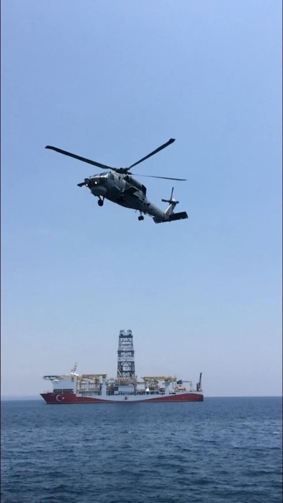 Yavuz Sondaj Gemisine Barbaros Eşlik Ediyor