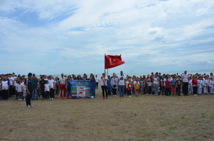 Ünye’de Yaz Spor Okulları Açıldı