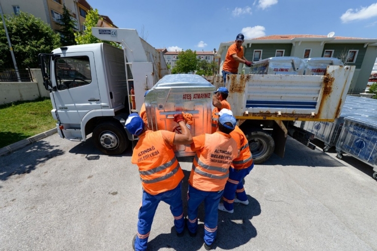 Her Mahalleye Çöp Konteyneri