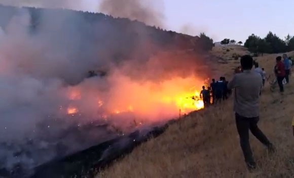 Adıyaman’da Yangın