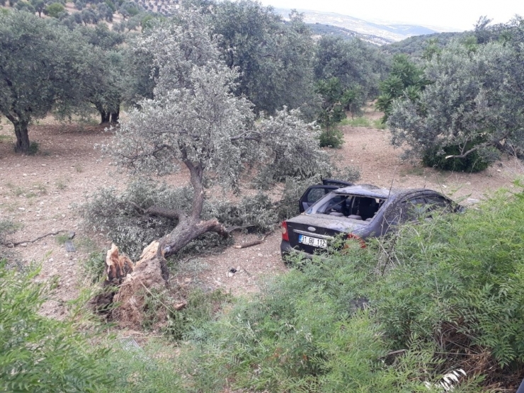 Çalan Telefona Bakması Kazaya Neden Oldu: 3 Yaralı