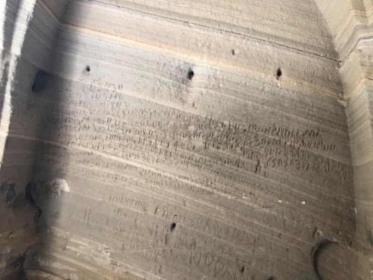 Kaymakam Öter, Ağkeran Mağaralarını İnceledi