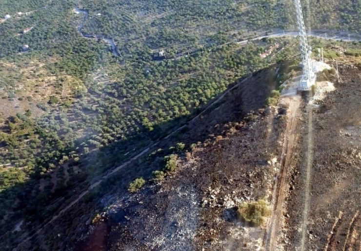 Datça’da 20 Hektar Yeşil Siyaha Döndü