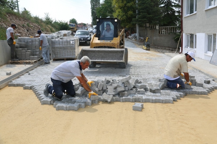 Odunpazarı’nda Sokaklar Yenileniyor