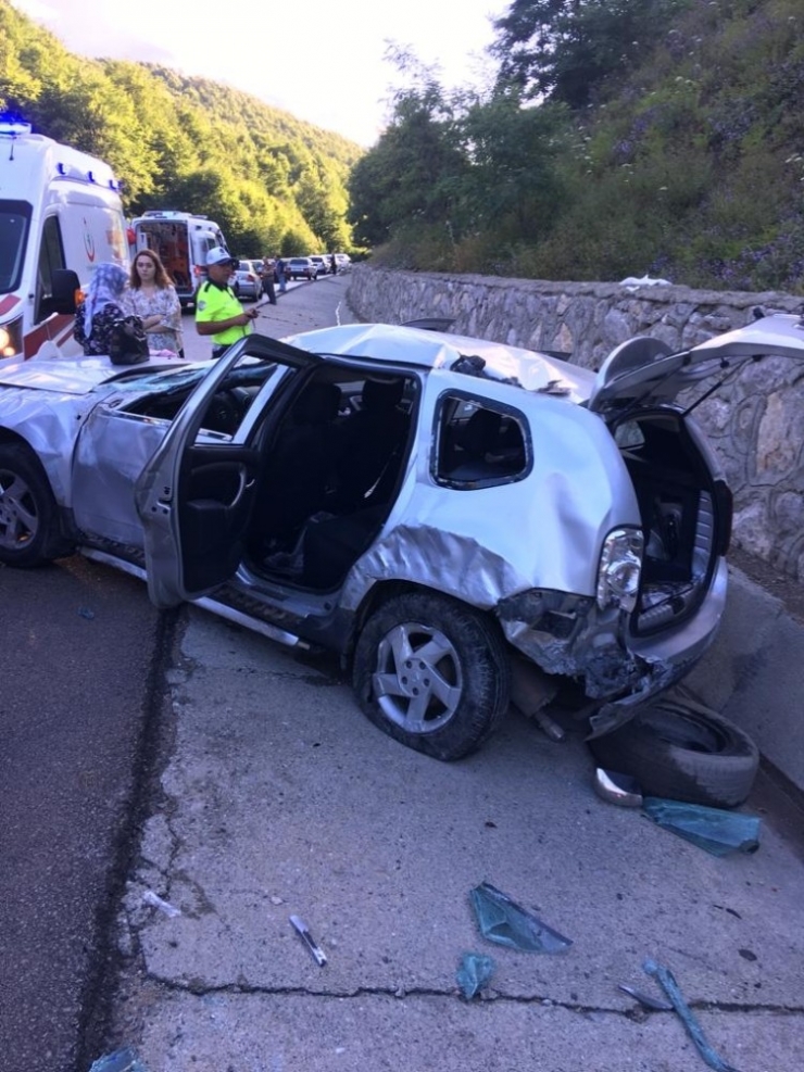 Sinop’ta Trafik Kazası: 7 Yaralı