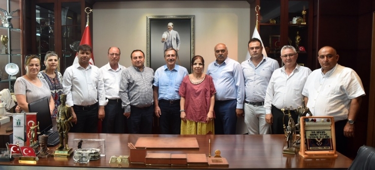 Yörüklerden Başkan Ataç’a Ziyaret