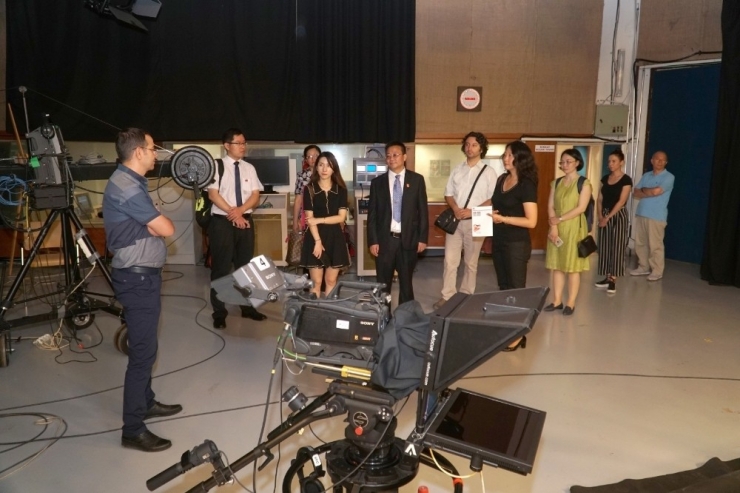 Çin Açık Üniversitesinden Anadolu Üniversitesine Ziyaret