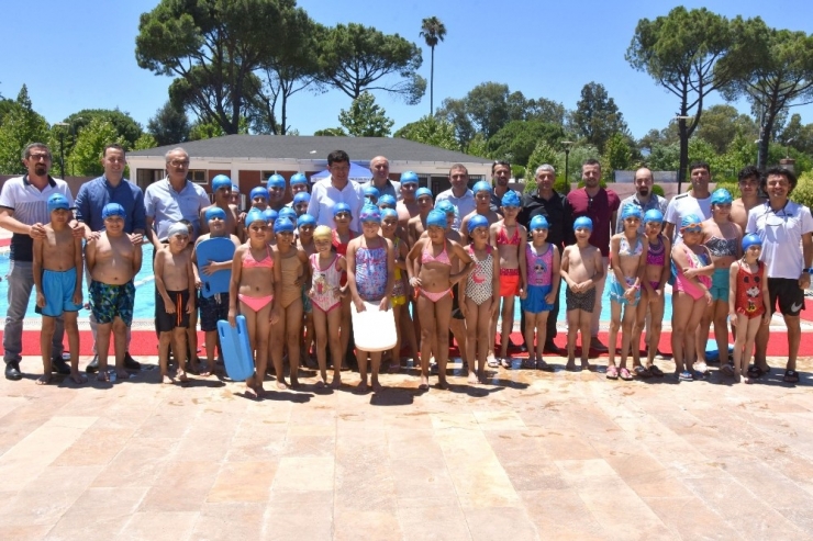 Nazilli’de Yüzme Kursları Başladı