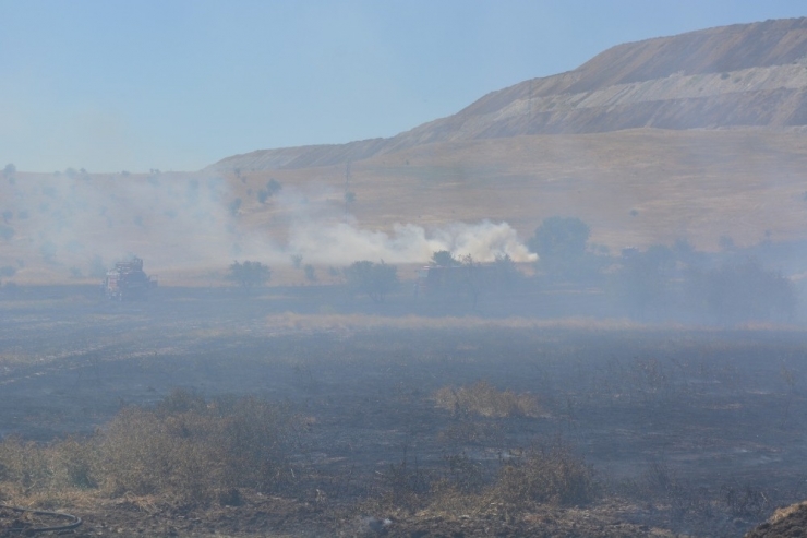 Balıkesir’de 120 Dönüm Otlak Yandı