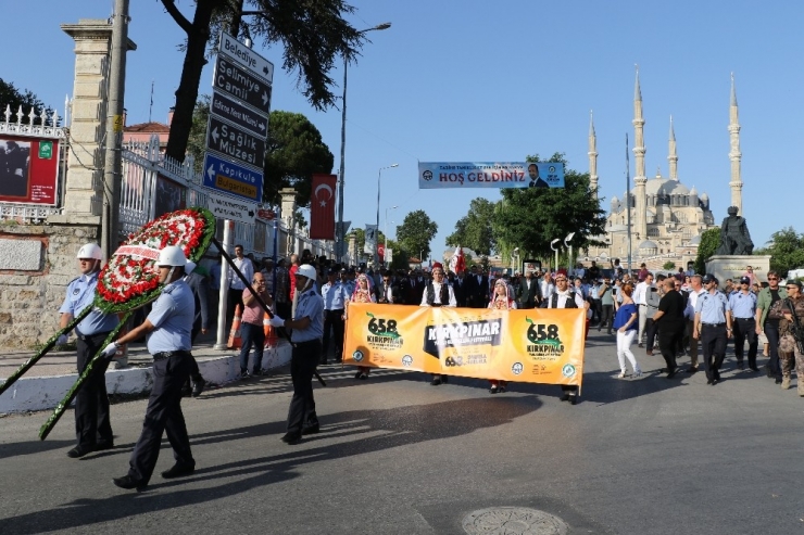 658. Tarihi Kırkpınar Yağlı Güreşleri Haftası Resmen Başladı